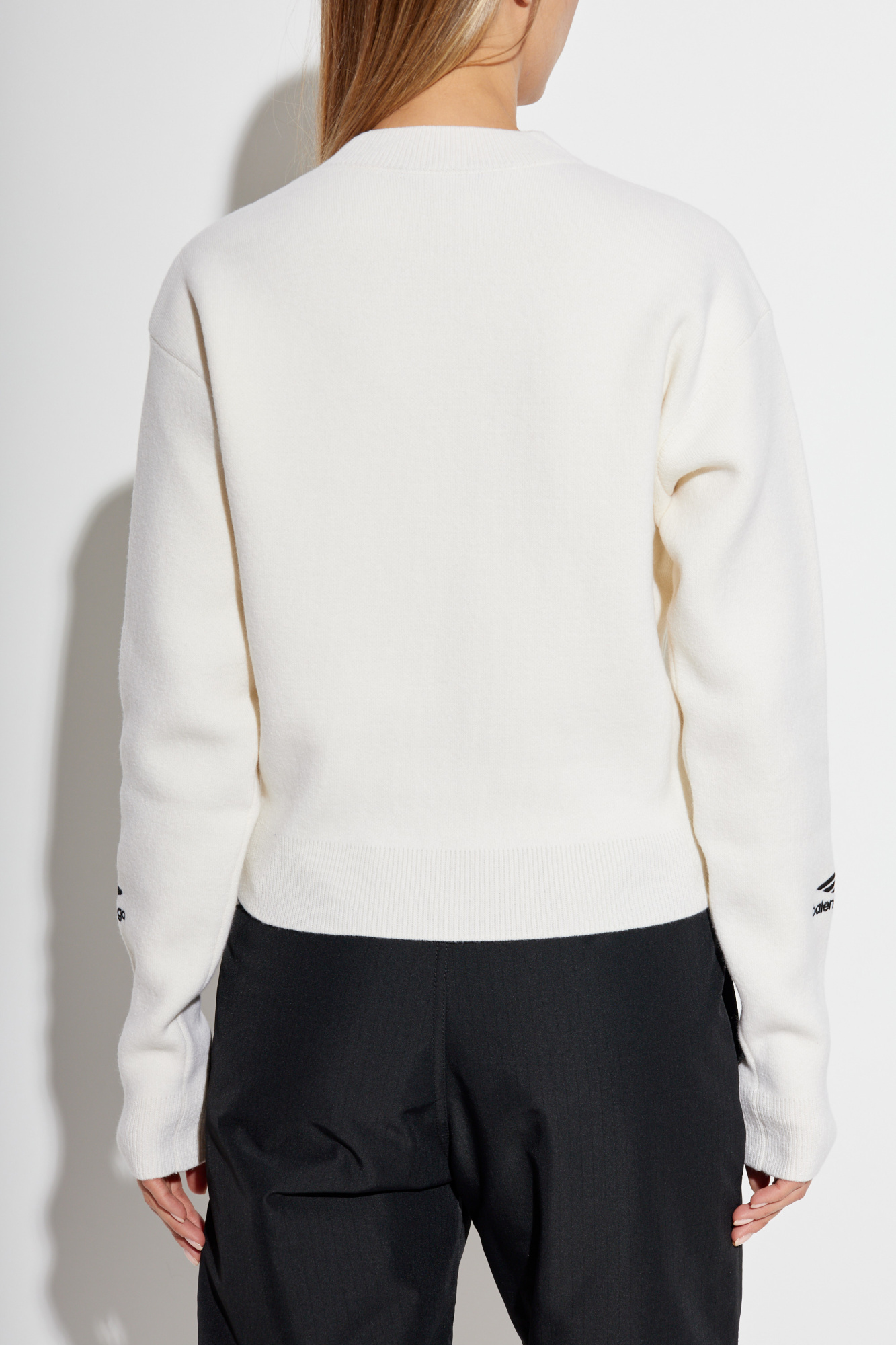 Biały Sweter z kolekcji `Skiwear` Balenciaga - Vitkac Polska